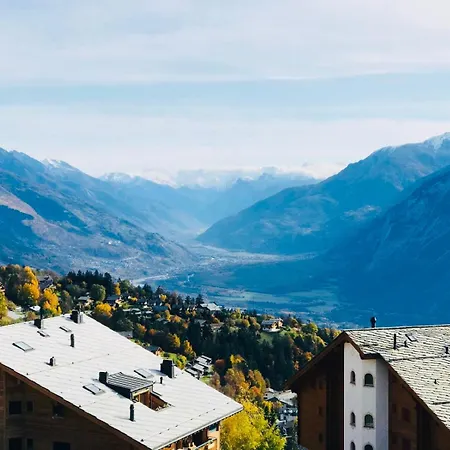 Apartment Montana Spacious 80m2 With Stunning View & Bus Stop Outside Crans-Montana